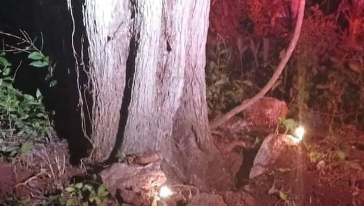 El año pasado un ciudadano descubrió a un hombre haciendo rituales de brujería en su casa