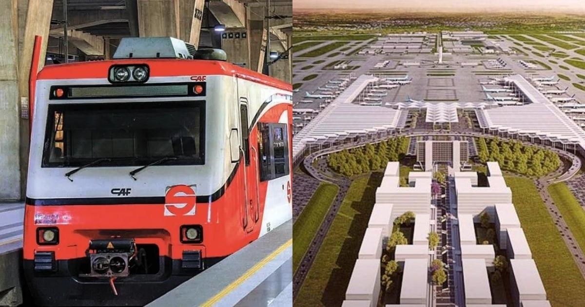Así va el avance del Tren Suburbano al AIFA
