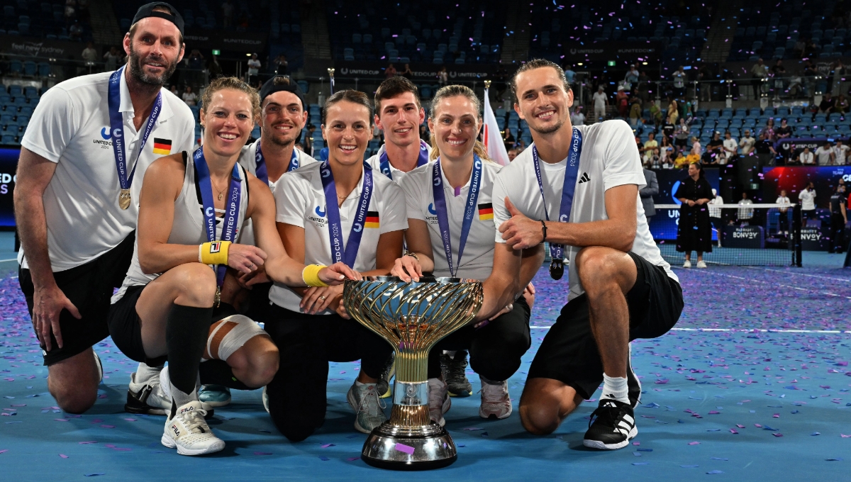 Luego de una remontada espectacular, el equipo alemán, liderado por Alexander Zverev, se coronó en el torneo mixto con formato, parecido y mejor al de la Copa Davis