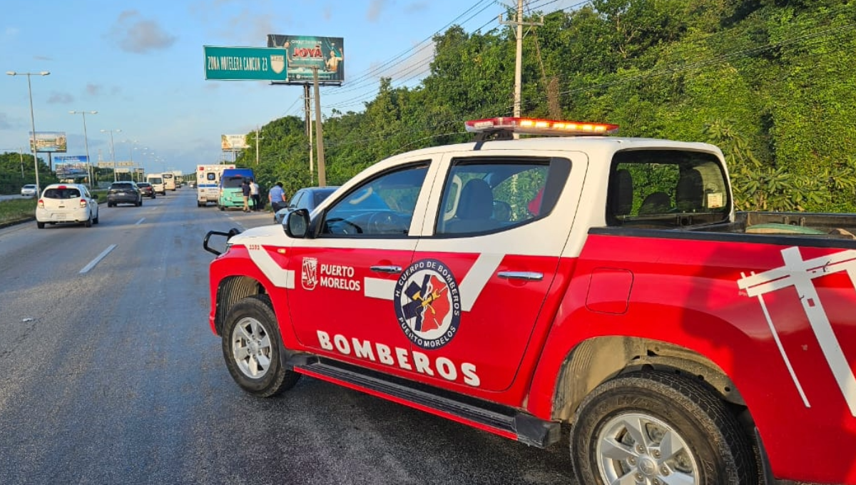 El joven está siendo valorado para ser trasladado al Dispensario Médico en Puerto Morelos