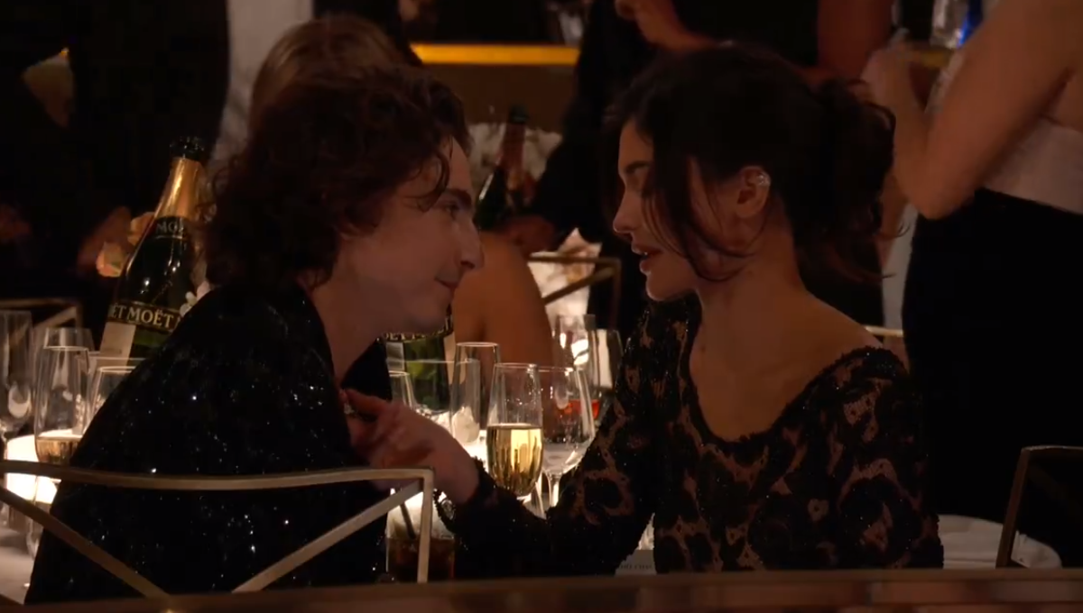 Así fue el beso de Kylie Jenner y Timothée Chalamet Así fue el beso de Kylie Jenner y Timothée Chalamet