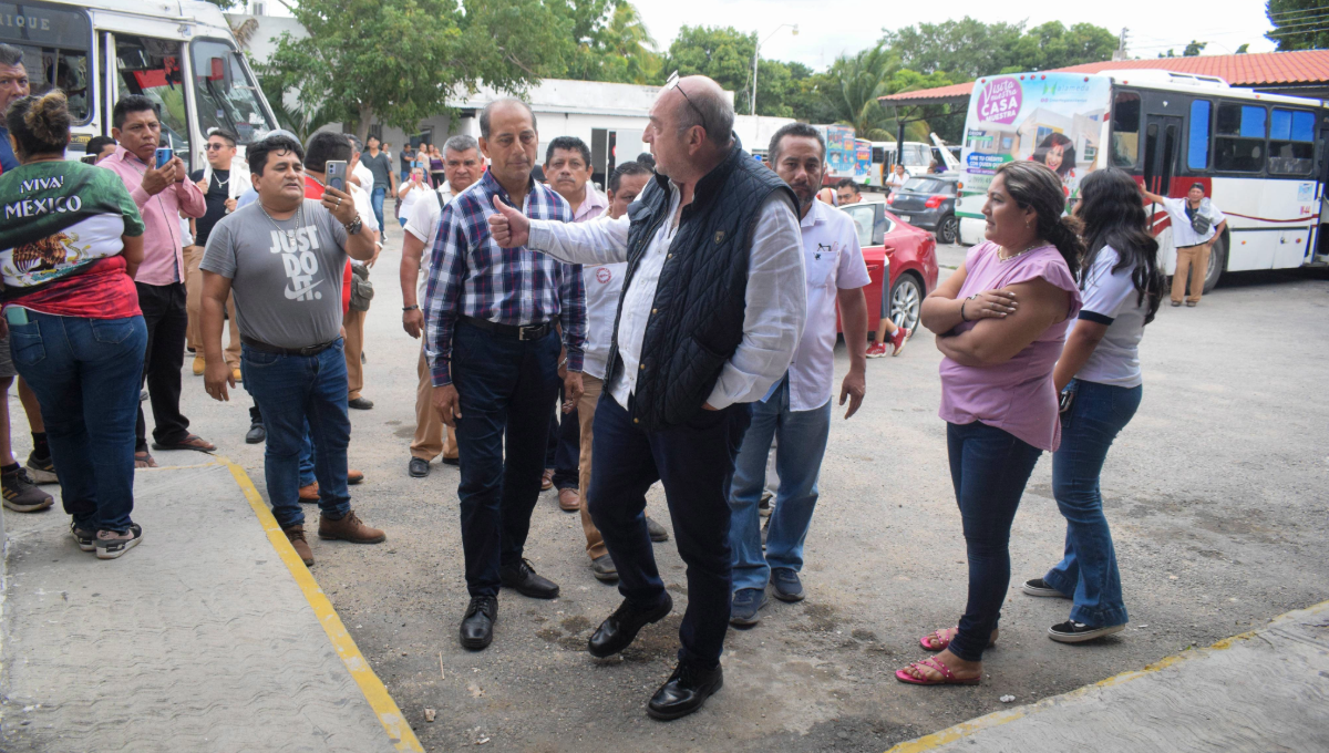Ayer pararon 30 unidades, sin embargo, si no hay acuerdos, detendrán hasta 90 camiones