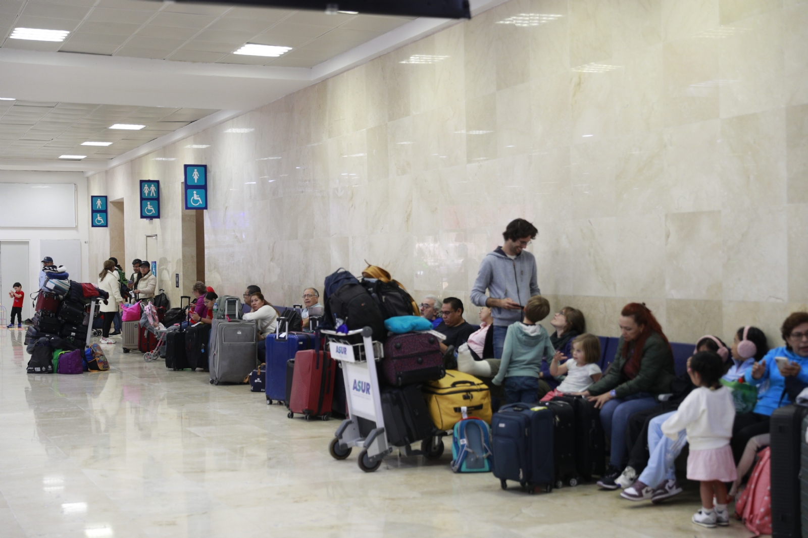 En algunos casos, turistas estadounidenses se notaban frustrados.