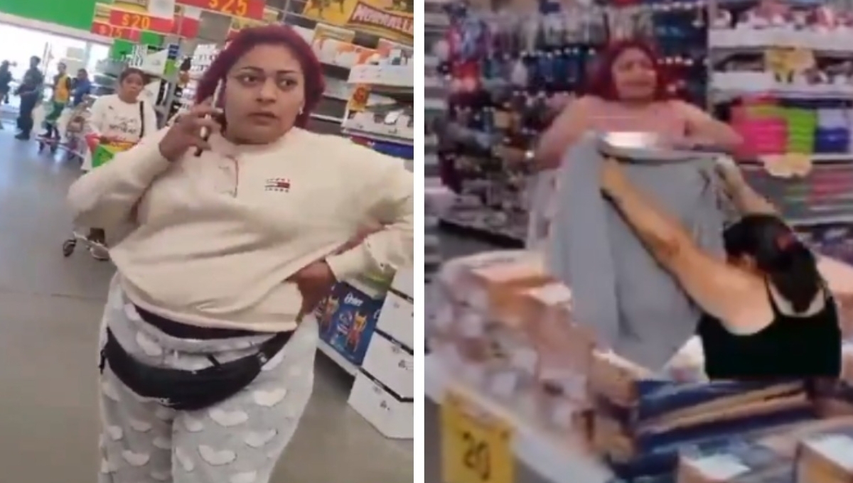 La mujer fue nombrada 'Lady Aurrerá' por armar un escándalo en Puebla