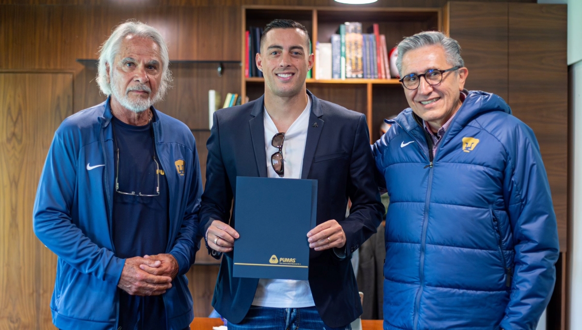Rogelio Funes Mori ya porta los colores de Pumas