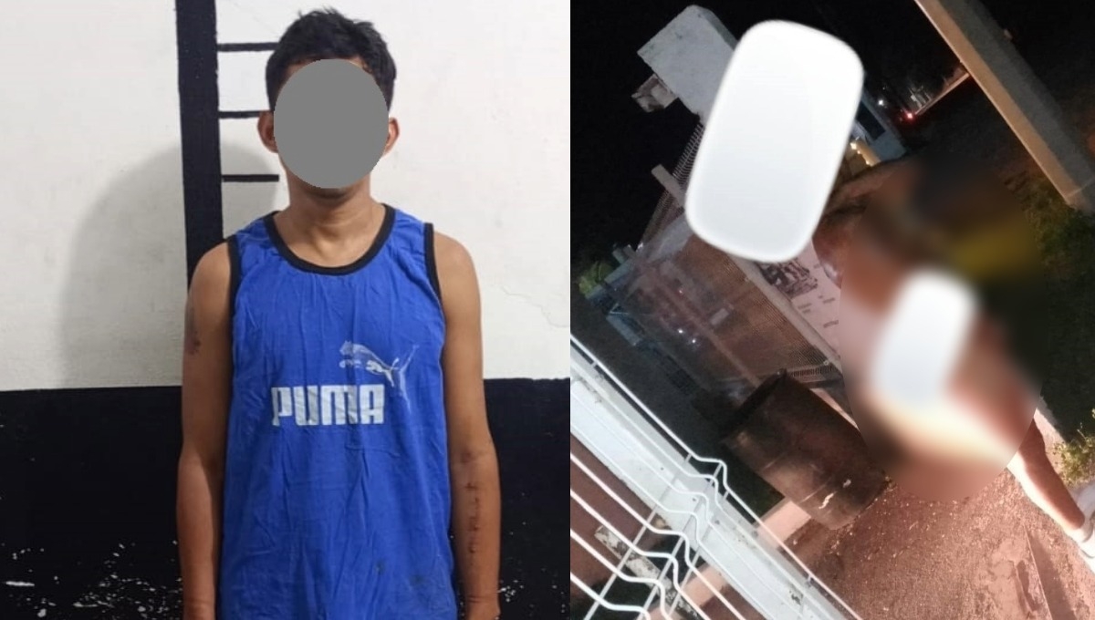 Por fumar marihuana, hombre termina desnudo en las calles de Tizimín