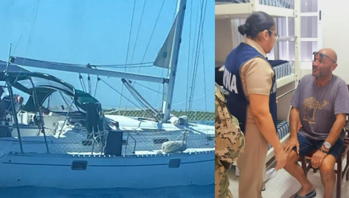 Los franceses rescatados estaban a unos 3 kilómetros de la costa de Mahahual Los franceses rescatados estaban a unos 3 kilómetros de la costa de Mahahual