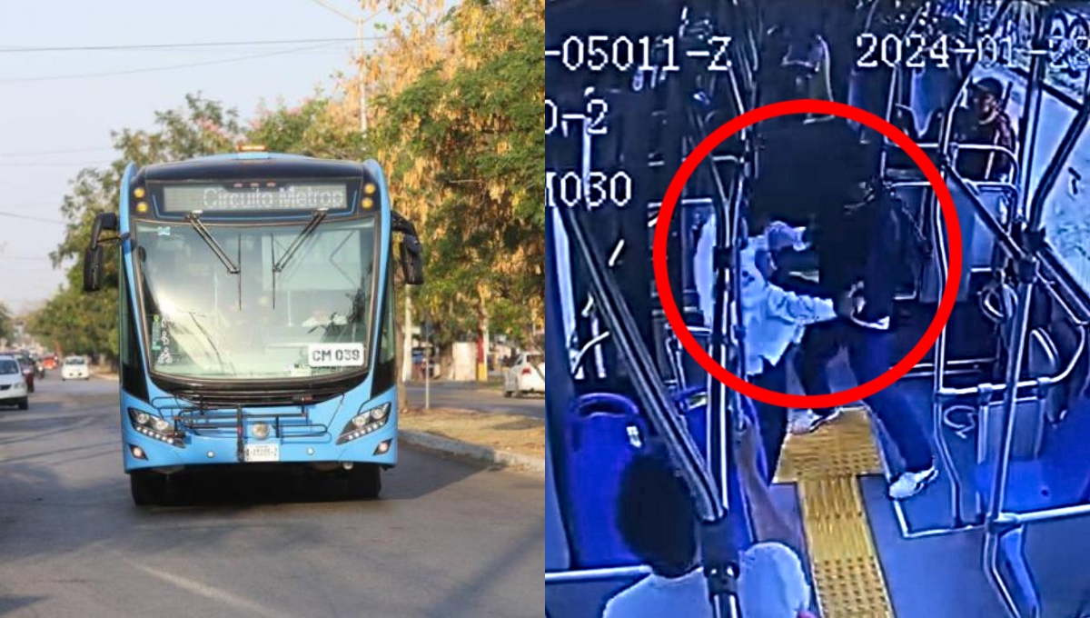 Reportan muerte de un chofer de Va y Ven en Mérida tras ser agredido por un pasajero: VIDEO