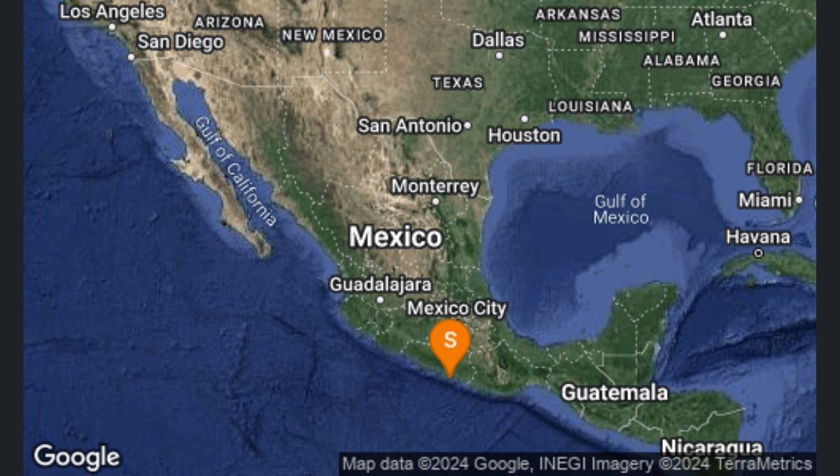 Este lunes se registró un sismo de magnitud 4.6 con epicentro en San Marcos, Guerrero
