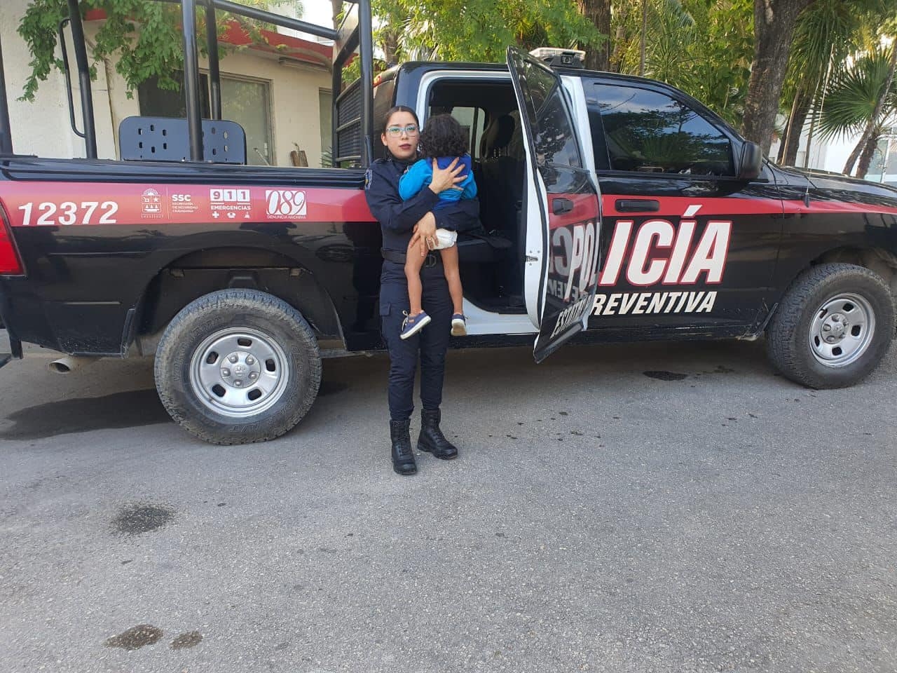 El menor fue puesto a disposición del DIF en Quintana Roo