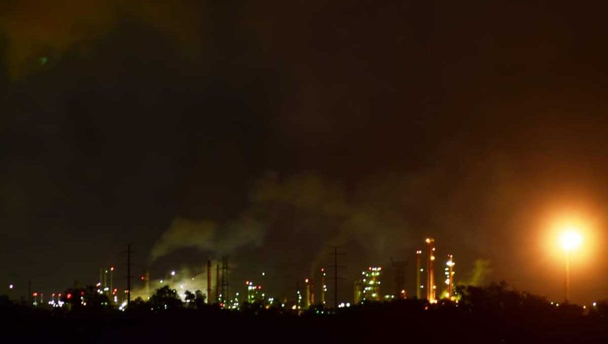 Así fue la explosión en la refinería Miguel Hidalgo