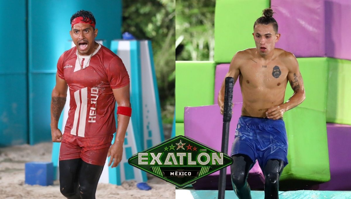 Heliud Pulido y Andrés Fierro son ex campeones de Exatlón México
