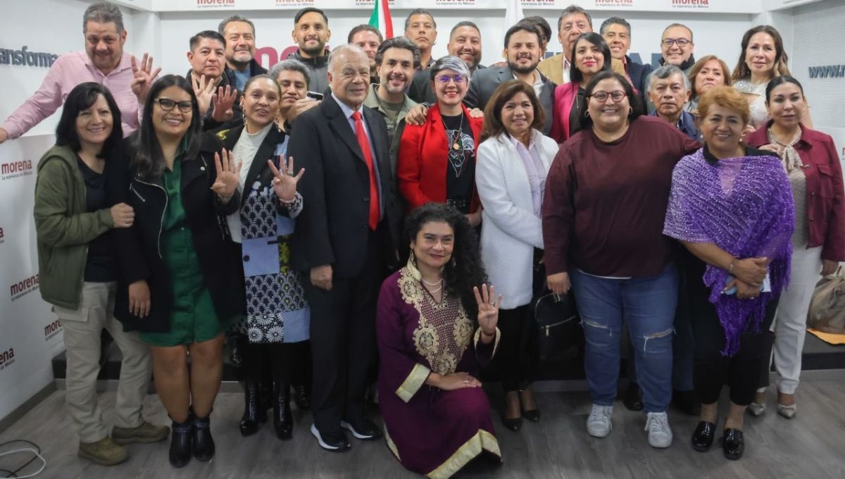 Morena presentó las 300 candidaturas preseleccionadas para las diputaciones federales