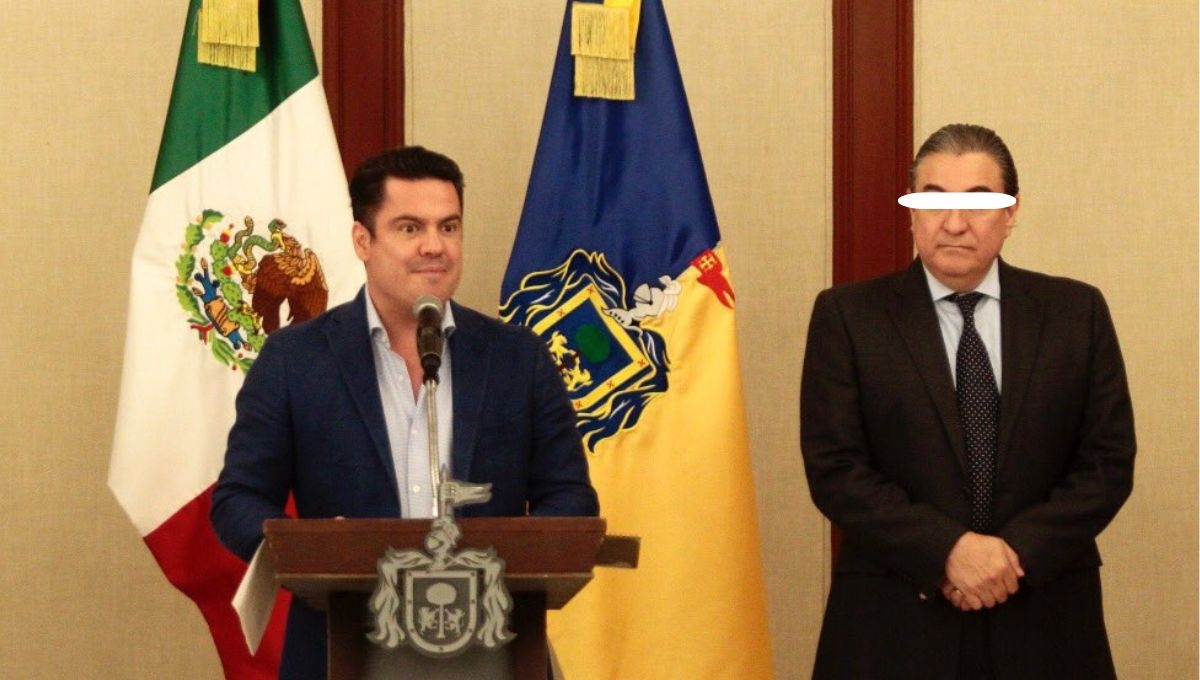 Alberto Lamas junto a Aristóteles Sandoval, antiguo mandatario estatal de Jalisco Alberto Lamas junto a Aristóteles Sandoval, antiguo mandatario estatal de Jalisco