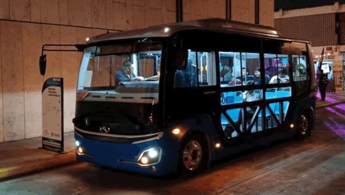 Las Rutas Nocturnas de Va y Ven en Mérida ahora serán similares a unos camiones eléctricos Las Rutas Nocturnas de Va y Ven en Mérida ahora serán similares a unos camiones eléctricos