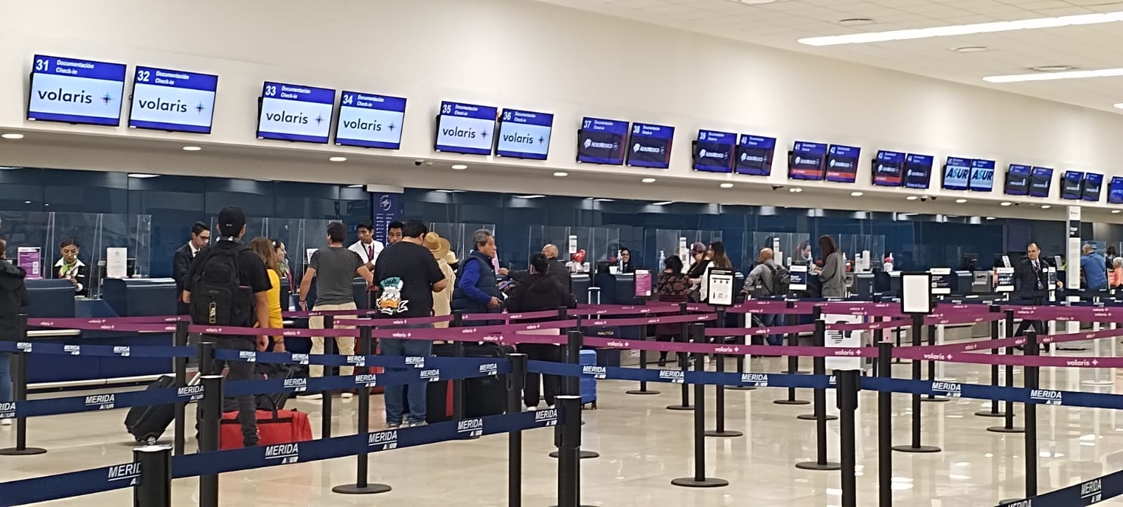 Volaris cancela vuelo de la ruta CDMX-Mérida