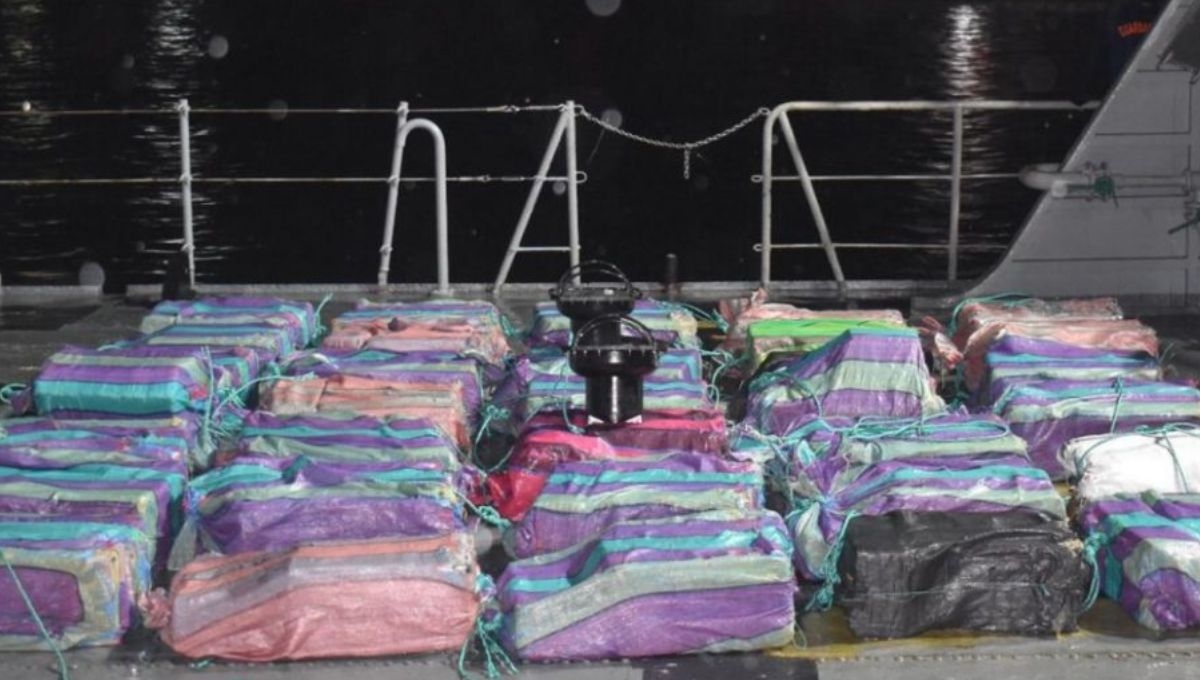Así lucía la droga que sería transportada a México Así lucía la droga que sería transportada a México