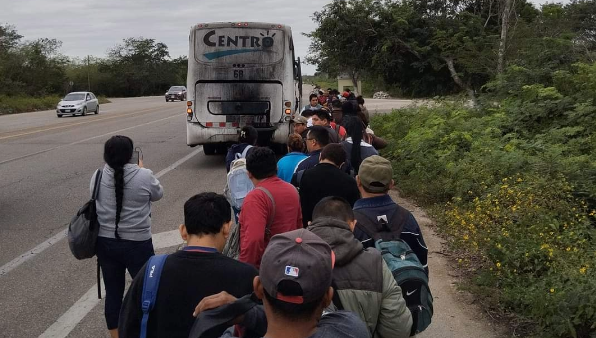 Tomaron datos del incidente elementos de la Policía Municipal de Kanasín