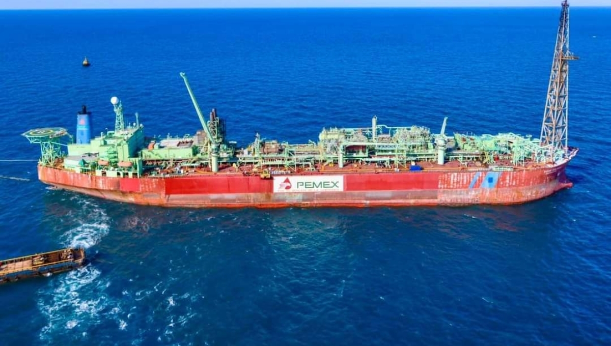 El vuelo se dio desde la costa de Isla Aguada con dirección a Champotón