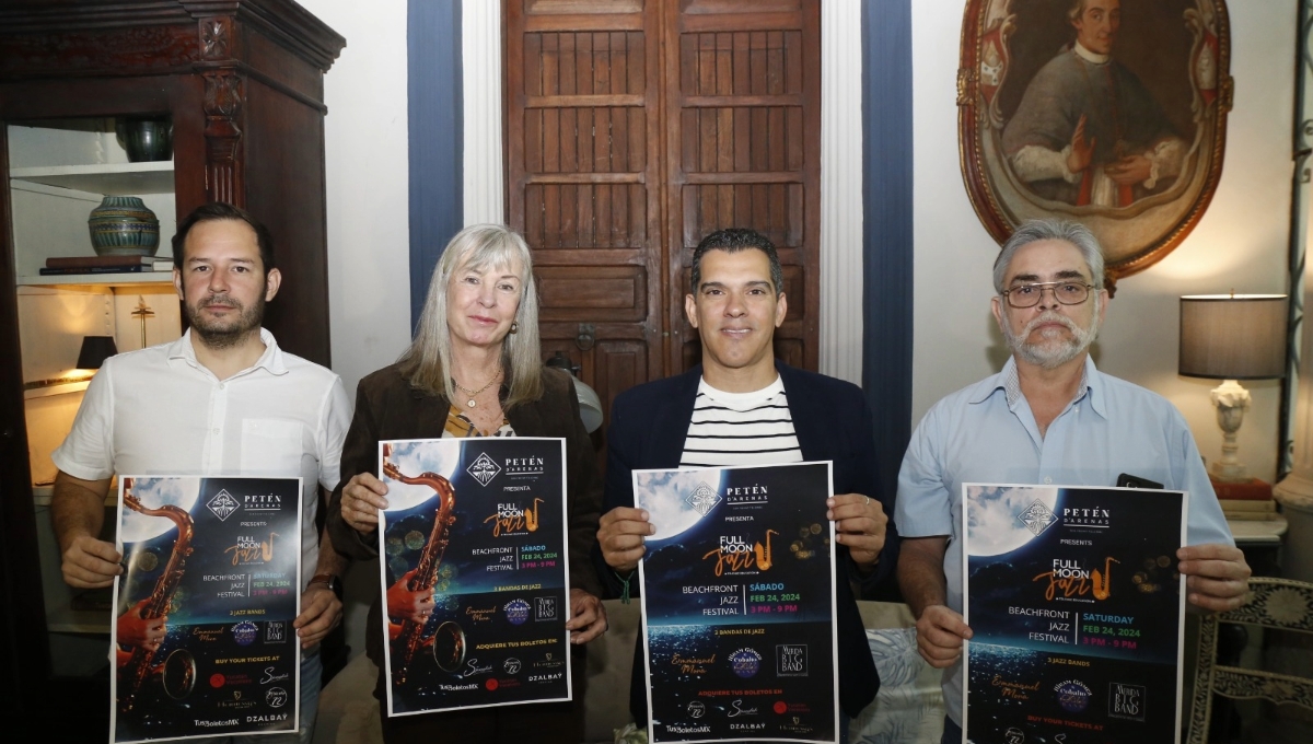 Músicos de jazz se unen para ayudar con la educación de los niños de Telchac Puerto