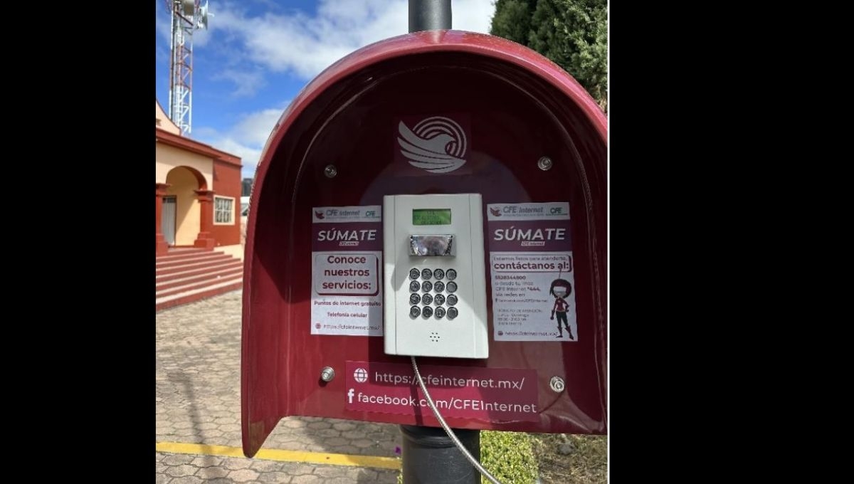 CFE Telecomunicaciones e Internet para Todos, informó que realiza convenios con las presidencias municipales para instalar cabinas telefónicas en las comunidades más alejadas