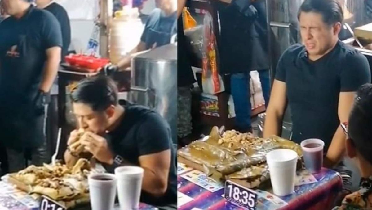 Ale Minero comprobó que no ha perdido su récord en pruebas de comida