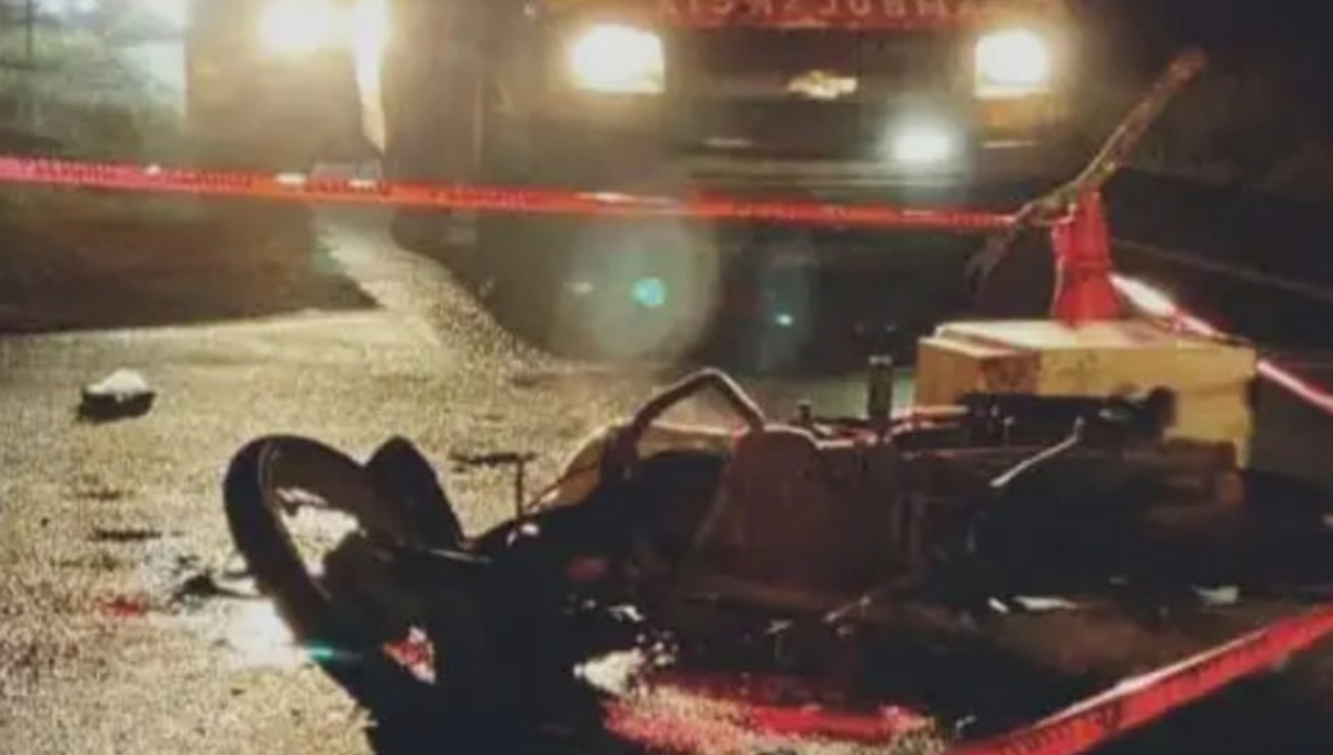 Estudiante muere tras ser impactado por una camioneta en la vía hacia Cholul
