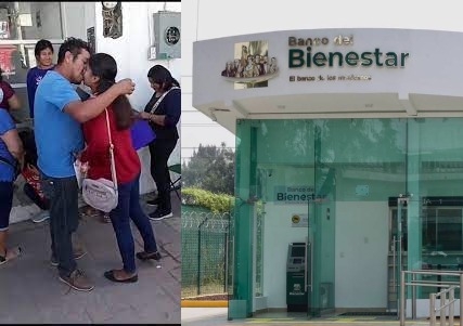 El Banco del Bienestar fue testigo del amor de dos personas y se convirtió en el lugar ideal para una propuesta que ni los novios ni los presentes olvidarán El Banco del Bienestar fue testigo del amor de dos personas y se convirtió en el lugar ideal para una propuesta que ni los novios ni los presentes olvidarán
