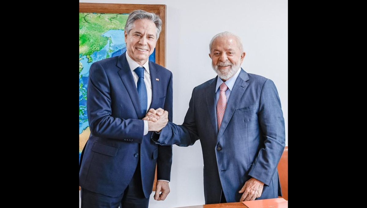 Antony Blinken dice que Estados Unidos y Brasil son socios y trabajan de forma bilateral y global