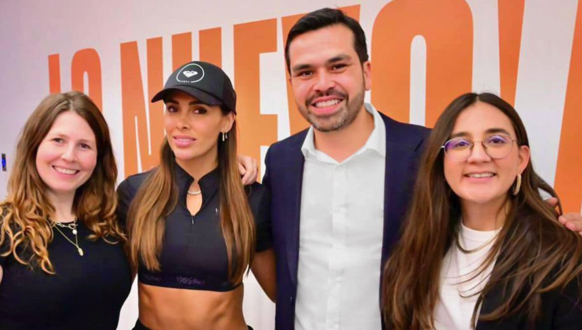 La foto fue compartida por el mismo candidato presidencial de Movimiento Ciudadano