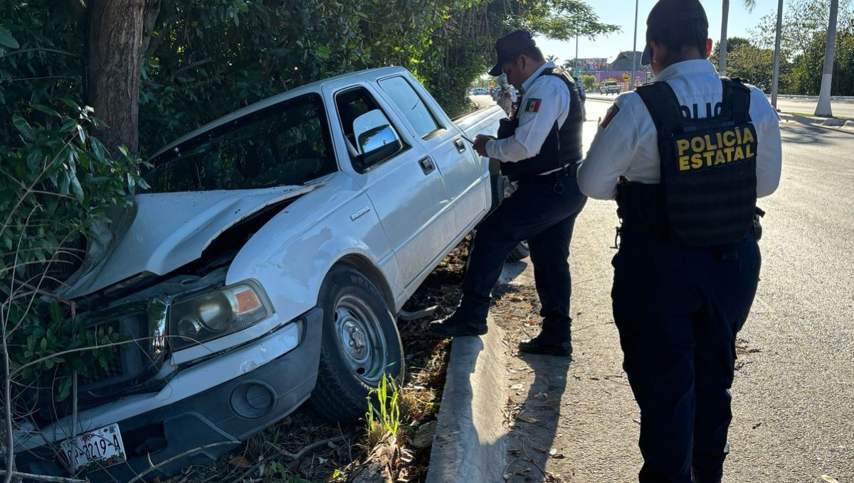 Por fortuna no se reportaron personas lesionadas en el accidente Por fortuna no se reportaron personas lesionadas en el accidente