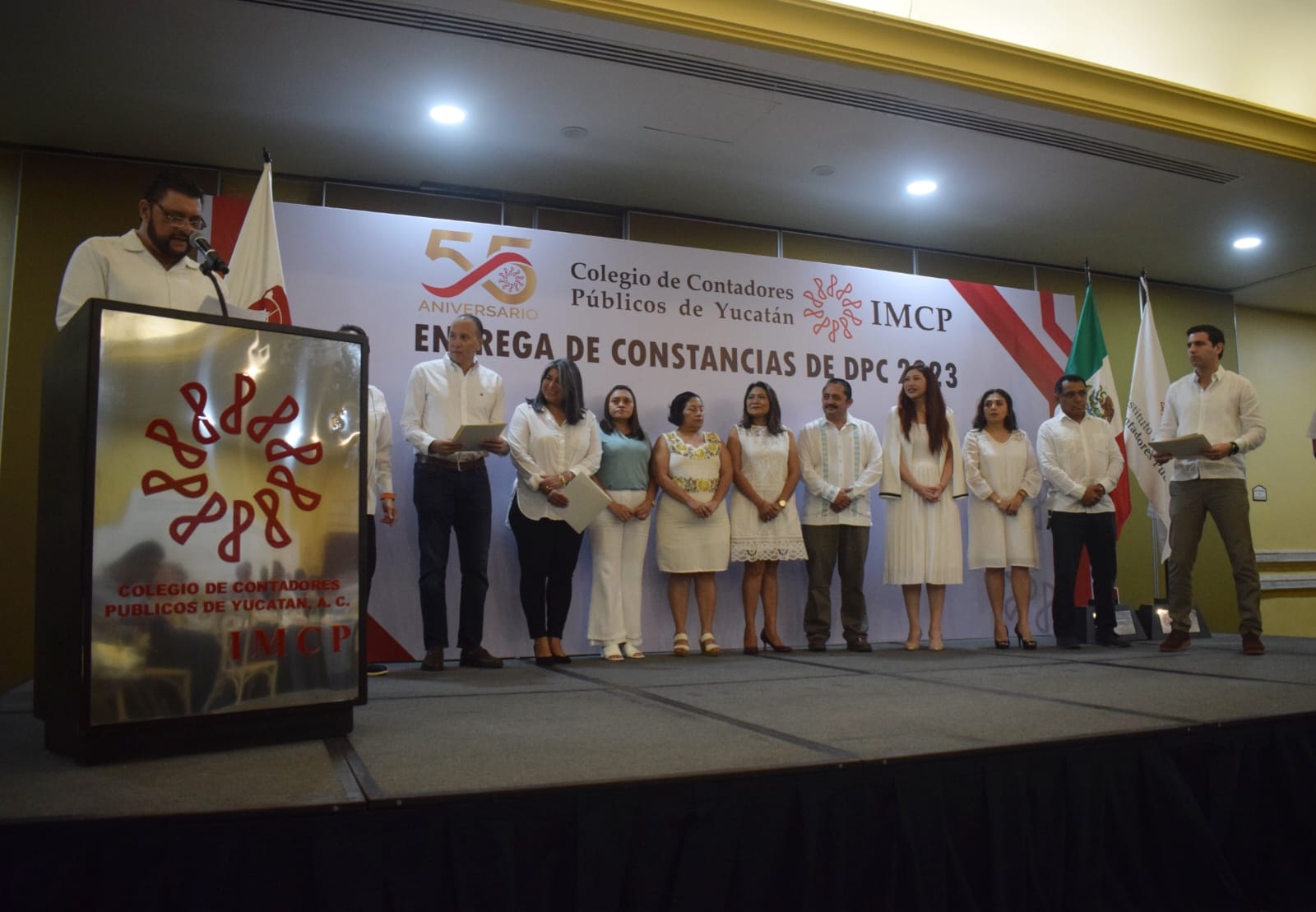 El Colegio de Contadores de Yucatán celebra 55 años de su fundación