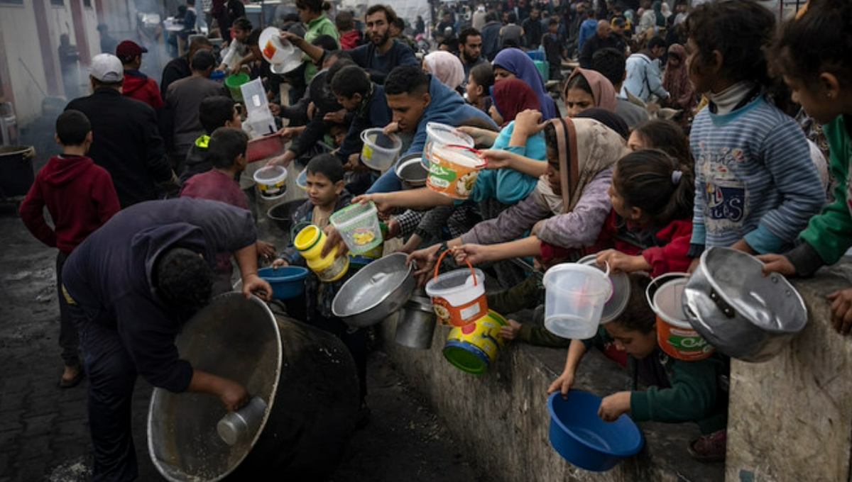 El hambre en Gaza asota a los niños