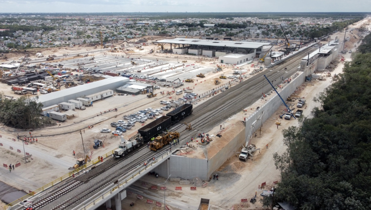 La estación Playa del Carmen se inaugurará el jueves.