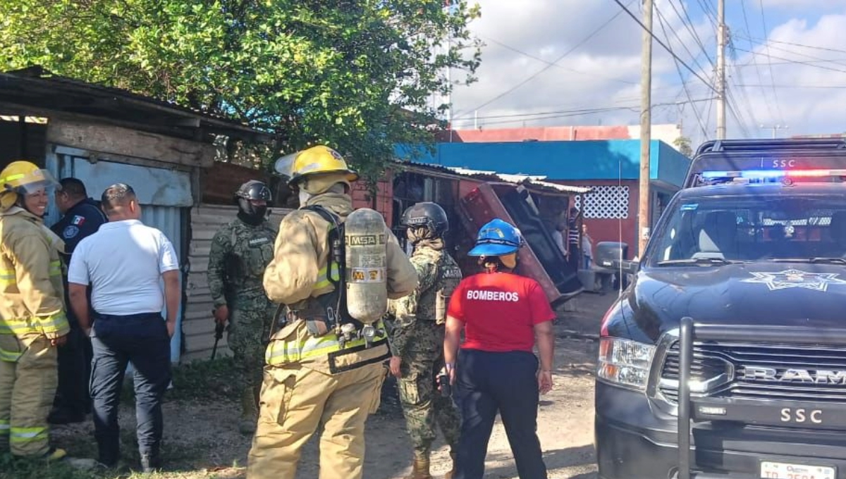 Cuando las autoridades arribaron, el fuego ya había sido sofocado por los vecinos.