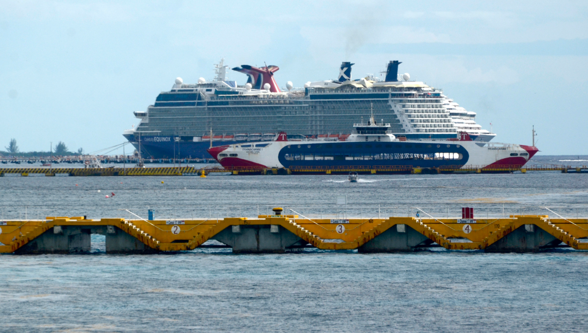 Capta Quintana Roo 68% de todos los cruceristas que visitan México