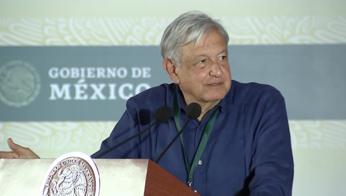 El presidente Andrés Manuel López Obrador prevé que las obras del Tren Maya finalicen en junio
