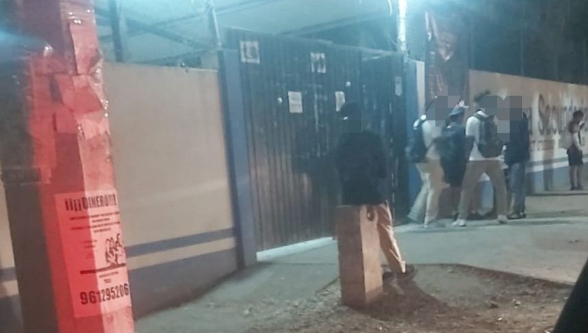 La policía arribó al colegio tras el rumor