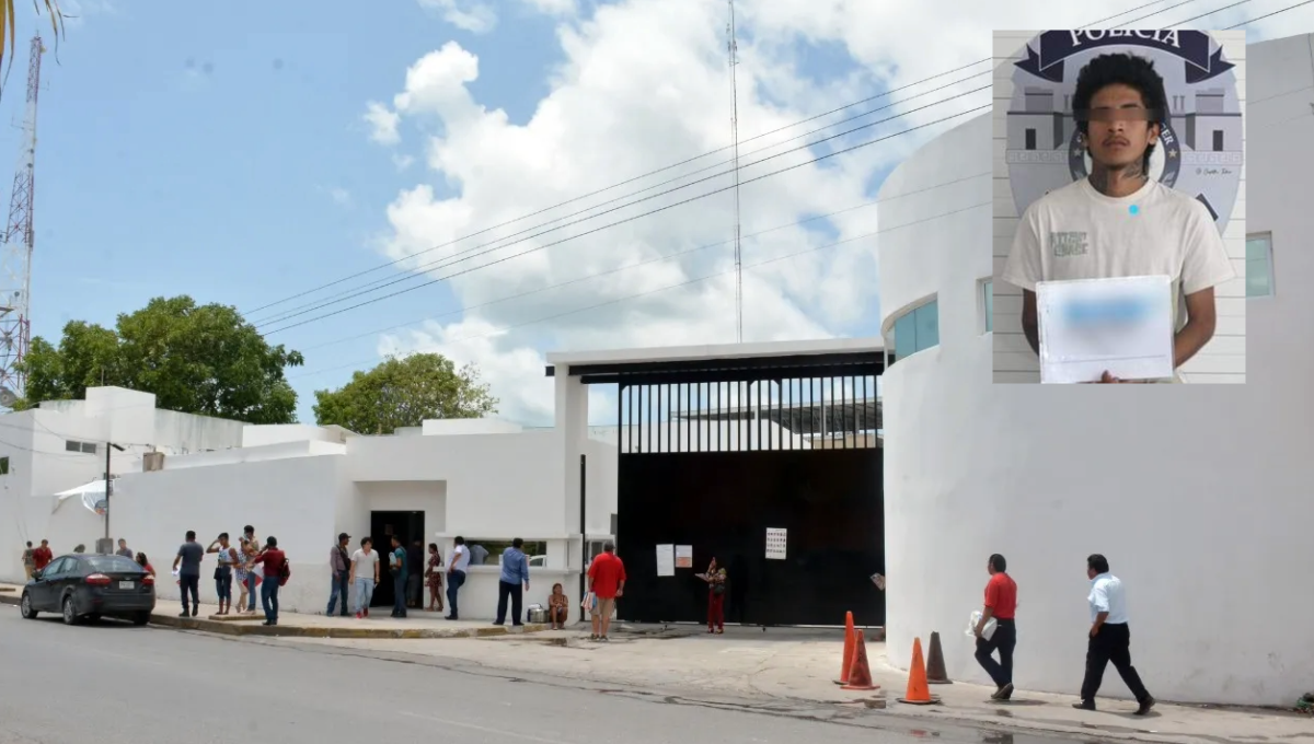 Fue capturado la noche del martes en posesión