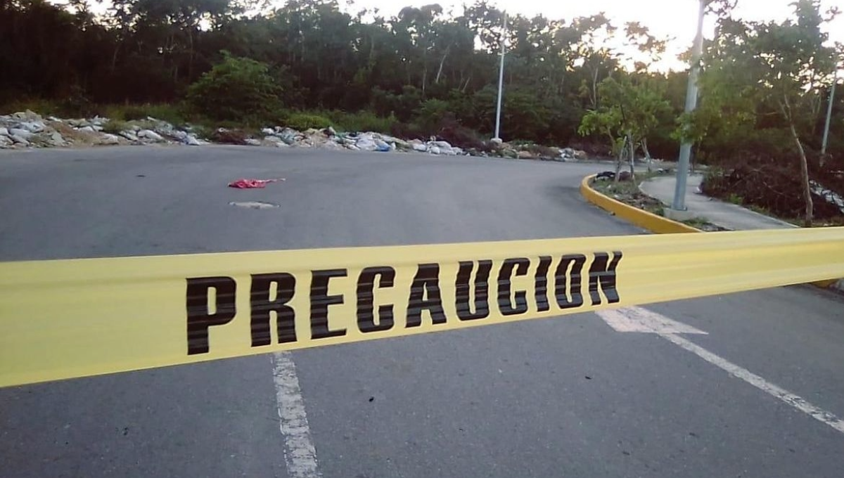 La zona quedó acordonada por elementos de la Guardia Nacional