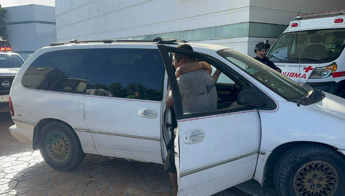 Fue a las 17:00 horas, cuando las autoridades fueron alertadas sobre una persona lesionada por proyectil de arma de fuego.