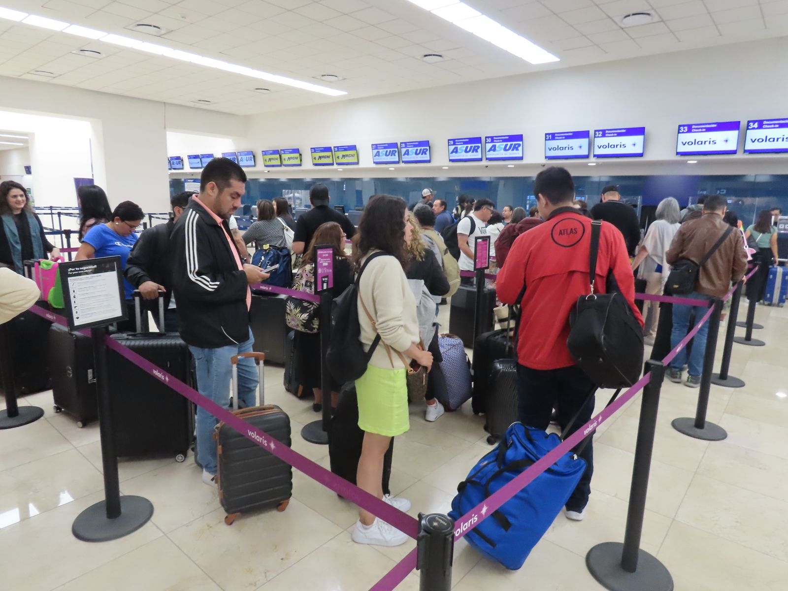 Aeropuerto de Mérida opera con seis vuelos adelantados este sábado