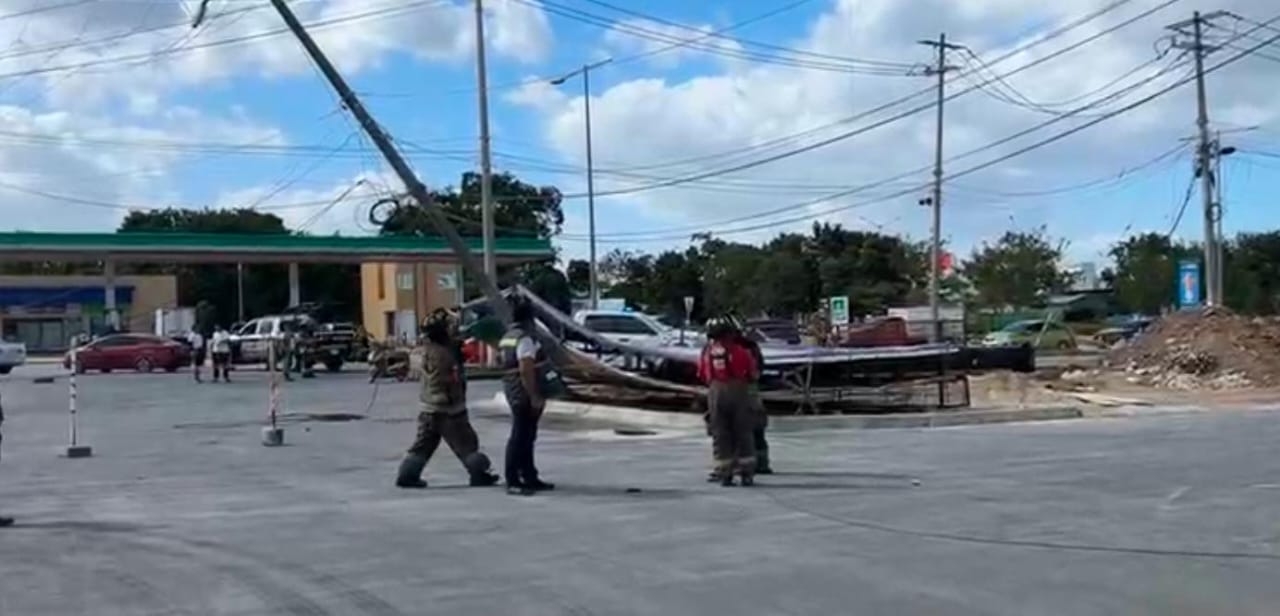 Cae un espactacular en Cancún