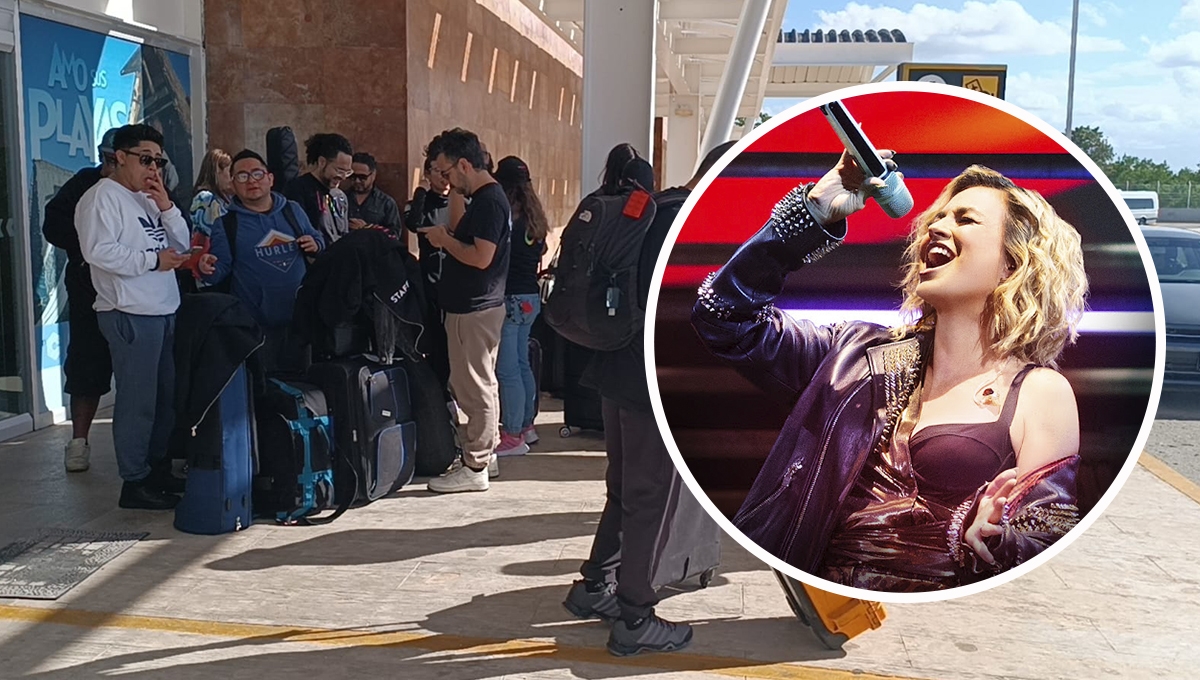 Los colaboradores llegaron al Aeropuerto Internacional de Campeche “Ing. Alberto Acuña Ongay”