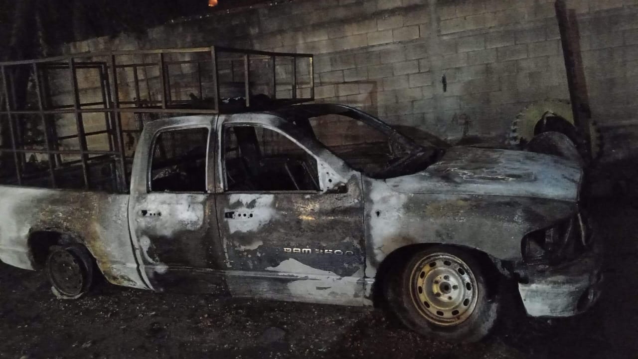 Incendian carro del Director de un medio de comunicación en Tulum