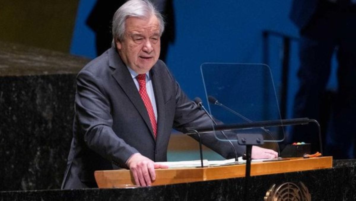 El secretario general de la ONU, António Guterres, alertó ante la Asamblea General que el mundo “ha entrado en la era del caos“ El secretario general de la ONU, António Guterres, alertó ante la Asamblea General que el mundo “ha entrado en la era del caos“