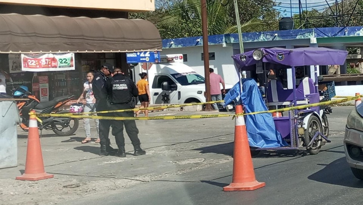 El hombre falleció a bordo del mototaxi en Kanasín El hombre falleció a bordo del mototaxi en Kanasín