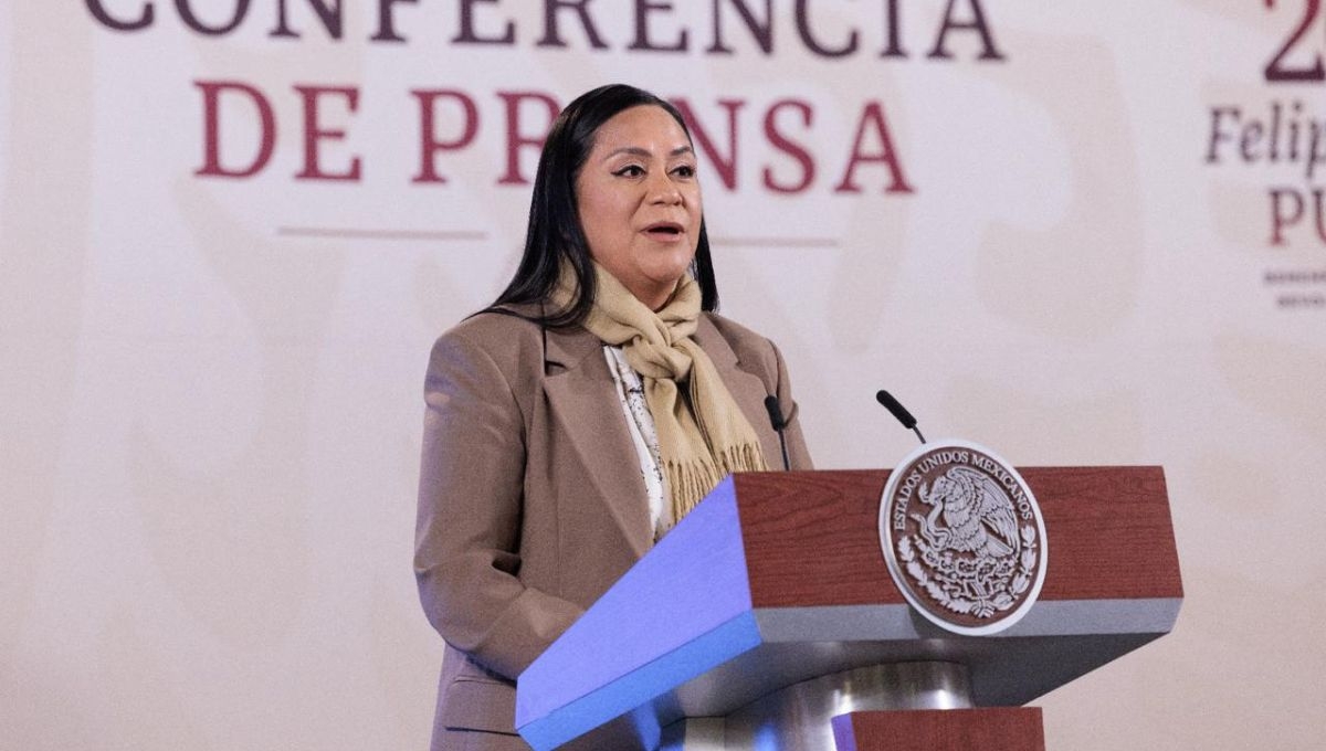 Ariadna Momntiel, titular de Bienestar, aseguró que los programas sociales de esta admnistración no se usa con fines electorales, como ocurría antes Ariadna Momntiel, titular de Bienestar, aseguró que los programas sociales de esta admnistración no se usa con fines electorales, como ocurría antes