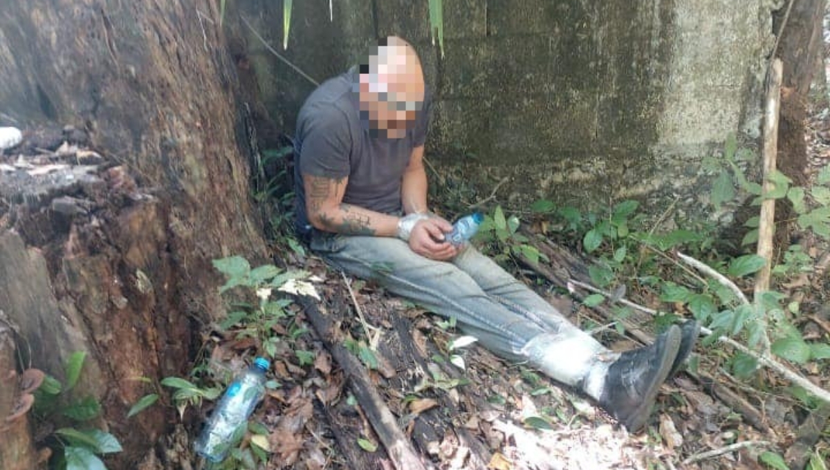 Ejército rescata a un extranjero privado de la libertad en Felipe Carrillo Puerto