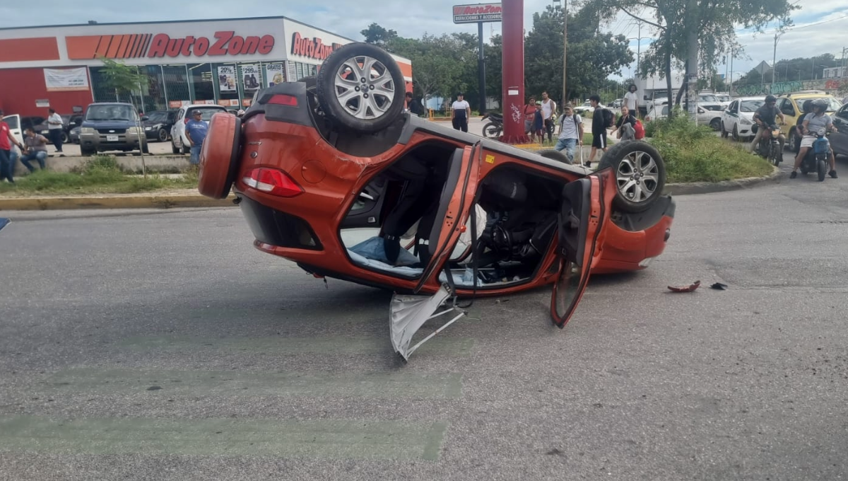 El incidente, que tuvo lugar este martes, involucró a dos vehículos